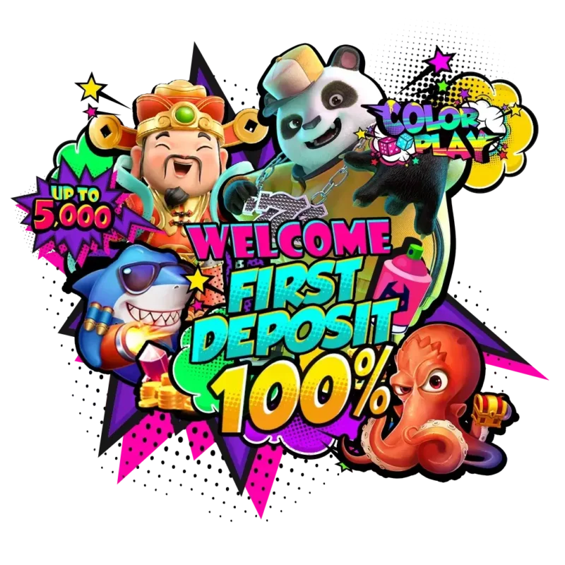Colorplay Welcome First Deposit bonus
